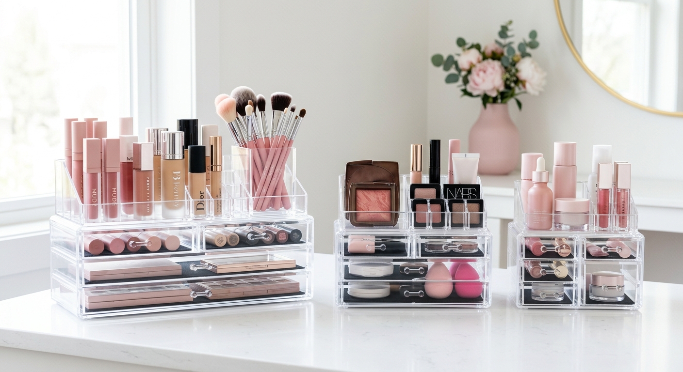 How to Choose the Right Acrylic Makeup Organizer