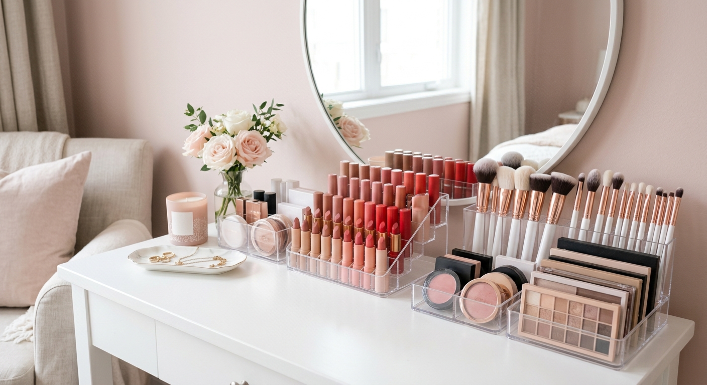 How to Organize a Growing Makeup Collection